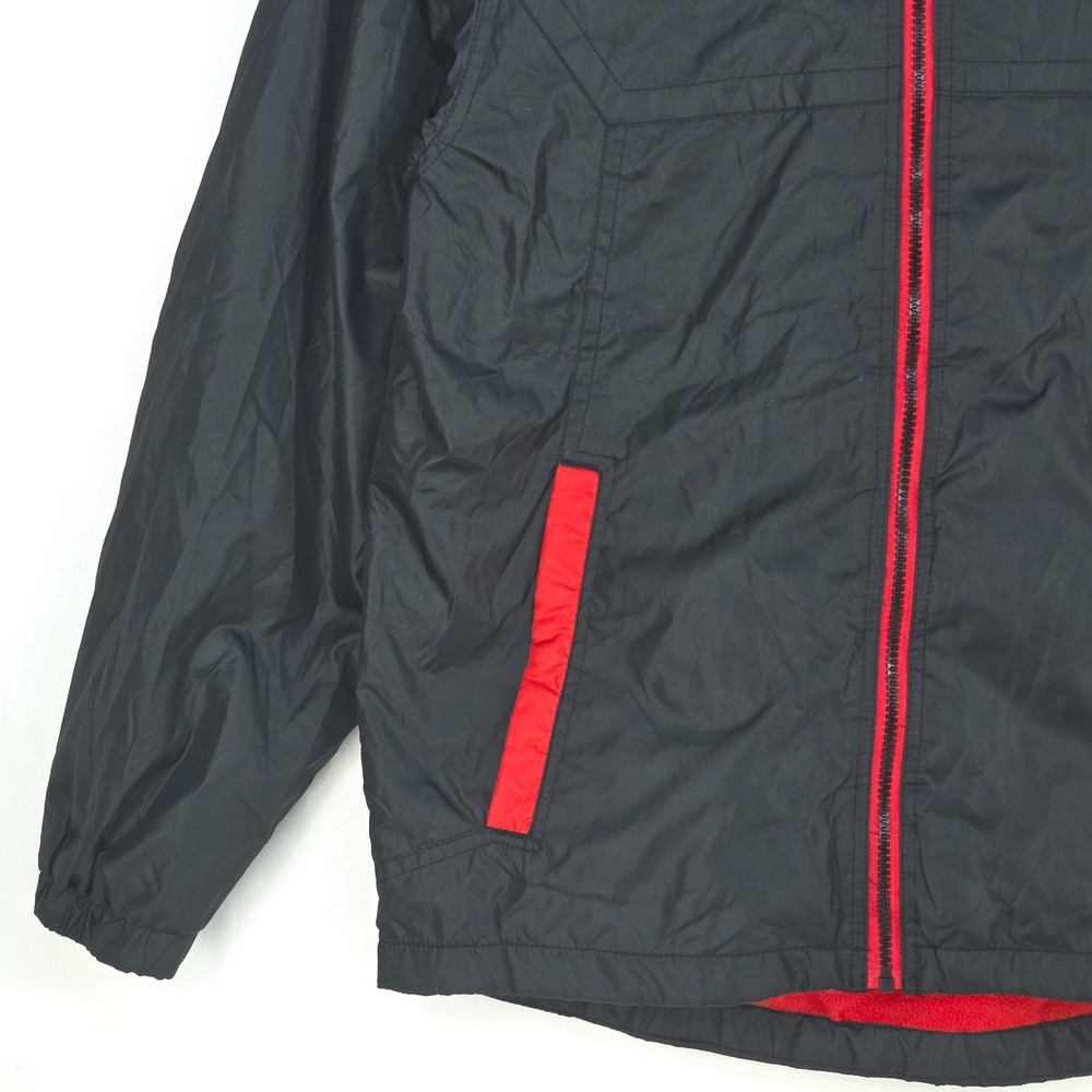 Whales Tail Hooded Winter Coat Boys Medium Gorpcore Outdoor Cozycore Kidcore NEW - Picture 4 of 16